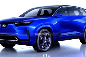 Subaru เตรียมเปิดตัว SUV ไฟฟ้า 7 ที่นั่ง พื้นฐานเดียวกับ Toyota Highlander EV