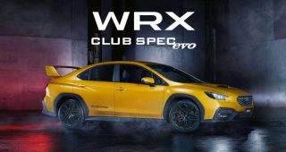 Subaru WRX AWD Club Spec Evo รุ่นพิเศษ สีเหลืองจี๊ด ผลิตแค่ 75 คัน!