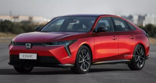Honda Civic เจเนอเรชันที่ 12 กำลังมา! เบาลง 90 กก. พร้อมไฮบริด e:HEV ใหม่