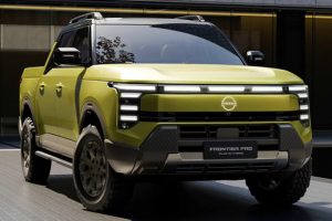 Nissan Frontier Pro PHEV กระบะ 408 แรงม้า วิ่งไฟฟ้าได้ 100+ กม.