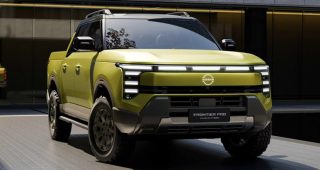 Nissan Frontier Pro PHEV กระบะ 408 แรงม้า วิ่งไฟฟ้าได้ 100+ กม.
