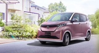Nissan Sakura ปี 2026 ปรับหน้าใหม่! ยกดีไซน์ Leaf มาใส่