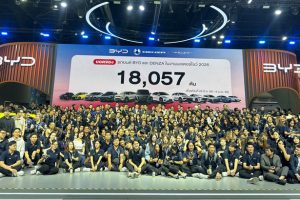 REVER ฟอร์มโหด! กวาดยอด BYD + DENZA ทะลุ 18,057 คัน ใน Motor Show 2026
