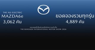 Mazda โคตรฮอต! ยอดจอง Motor Show 2026 พุ่งเกือบ 4,900 คัน