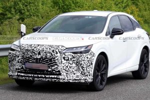 Lexus RX ไมเนอร์เชนจ์ ถูกถ่ายภาพขณะทดสอบที่ Nürburgring พร้อมปรับดีไซน์ใหม่ อัปเกรดเทคโนโลยี