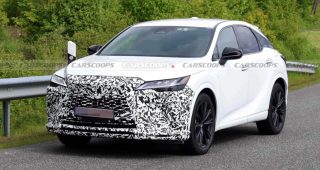 Lexus RX ไมเนอร์เชนจ์ ถูกถ่ายภาพขณะทดสอบที่ Nürburgring พร้อมปรับดีไซน์ใหม่ อัปเกรดเทคโนโลยี
