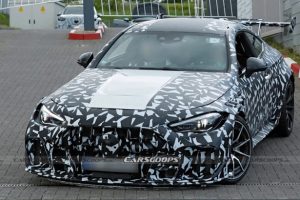 Mercedes-AMG CLE 63 Mythos หลุดขณะทดสอบ พร้อมขุมพลัง V8