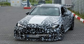 Mercedes-AMG CLE 63 Mythos หลุดขณะทดสอบ พร้อมขุมพลัง V8