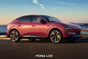 Xpeng Mona L03 เผยโฉมก่อนเปิดตัวเดือนกรกฎาคม! รถ SUV ทรงฟาสต์แบ็กสุดล้ำ มีทั้งรุ่น EV และ EREV