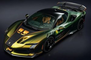Ferrari SF90 XX สีพิเศษ Verde Volterra โผล่อวดโฉม! ไฮเปอร์คาร์ 1,016 แรงม้า หนึ่งในคันที่โดดเด่นที่สุดในโลก