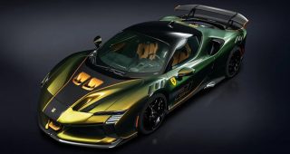 Ferrari SF90 XX สีพิเศษ Verde Volterra โผล่อวดโฉม! ไฮเปอร์คาร์ 1,016 แรงม้า หนึ่งในคันที่โดดเด่นที่สุดในโลก