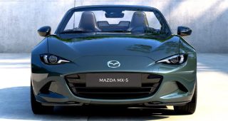 Mazda MX-5 Miata เปิดตัวสีเขียวใหม่ Zinc Green Metallic สะกดทุกสายตา