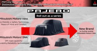 Mitsubishi เปิดแผน 6 ปี ส่งรถใหม่ 13 รุ่น นำทัพโดย Mitsubishi Pajero เจเนอเรชันใหม่