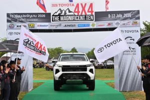 TOYOTA จัดใหญ่! ศึกออฟโรด "2026 TOYOTA 4x4 The Magnificent Ten" ฉลองปีที่ 20 ดวลเดือด 131 คัน 3 ประเทศ พิสูจน์สมรรถนะรถขับเคลื่อน 4 ล้อ