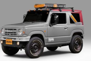 Suzuki Jimny Slash Garnish ชุดแต่งใหม่จาก Damd แต่งหล่อสไตล์หลังคาผ้าใบ