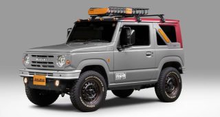 Suzuki Jimny Slash Garnish ชุดแต่งใหม่จาก Damd แต่งหล่อสไตล์หลังคาผ้าใบ