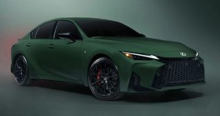 ผลิตแค่ 350 คัน! Lexus IS 350 เครื่อง V6 N/A เปิดตัวสีเขียวพิเศษ Envious Green