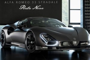 หนึ่งเดียวในโลก! Alfa Romeo 33 Stradale Perla Nera ลุค Batmobile สุดดุดัน