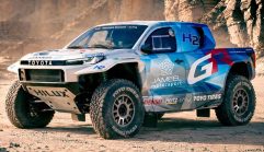 Toyota DKR GR FC Hilux รถกระบะแข่ง Dakar Rally ขุมพลังไฮโดรเจน FCEV 100%