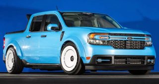 รถกระบะแต่งโหด! Ford Maverick ยัดเครื่องยนต์ 5.0L Coyote V8 Twin Turbo 800 แรงม้า