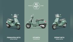 ผลิตจำกัด 20 คัน! VESPA 80TH เปิดตัวรุ่นพิเศษ GTS 300, Sprint, Primavera