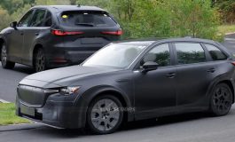 พรางตัวถัง CX-90! Mazda EV ใหม่ ซุ่มทดสอบแพลตฟอร์มไฟฟ้า