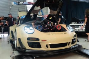 ฉีกกฎตำนาน! Porsche 911 เครื่องวางหน้า V8 1,200 แรงม้า
