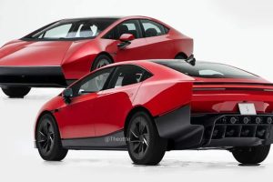 ถ้านำมาทำจริง! Tesla Roadster แปลงร่างเป็นเก๋งทรง Lamborghini